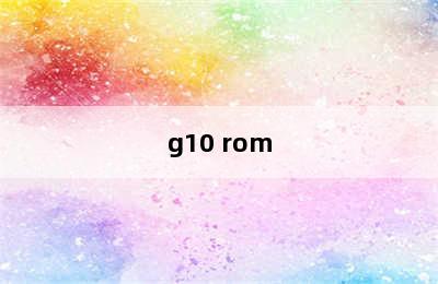 g10 rom